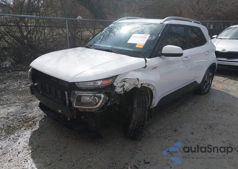 2021 Hyundai Venue Sel z USA, uszkodzony, nr VIN KMHRC8A3XMU077006